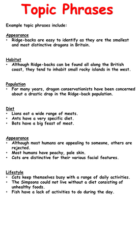 Information Text Scheme of Work (planning, slides and resources included)