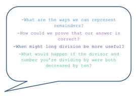 year 56 maths short division differentiated worksheet