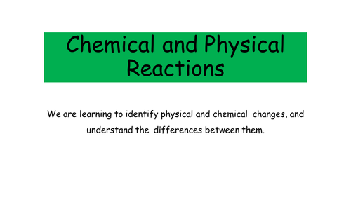 iGCSE Experimental Techniques Scheme of Work