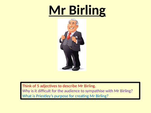 Mr Arthur Birling