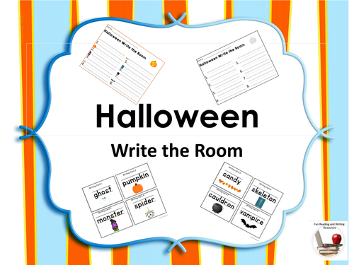 Halloween Write the Room