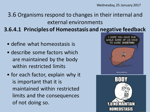 NEW AQA A2 BIOLOGY UNIT 6 - Organisms respond to changes in their ...