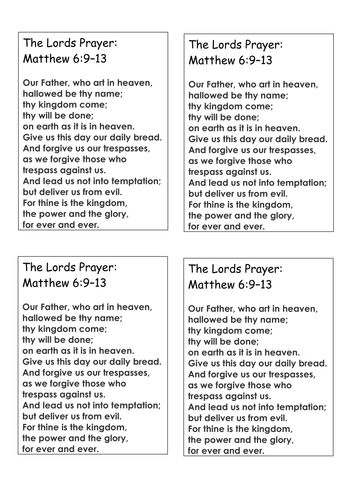 AQA 9-1 Christianity Practices - Prayer | Teaching Resources