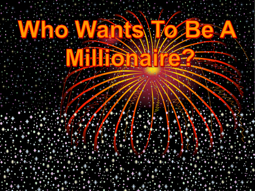 2 x Who Wants to be a Millionaire style Spelling Quiz Powerpoints and Anagrams Powerpoint