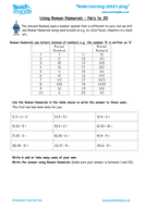 Using Roman Numerals to 20 Worksheet | Teaching Resources
