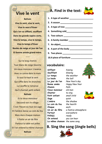 Chanson de Noel | Teaching Resources