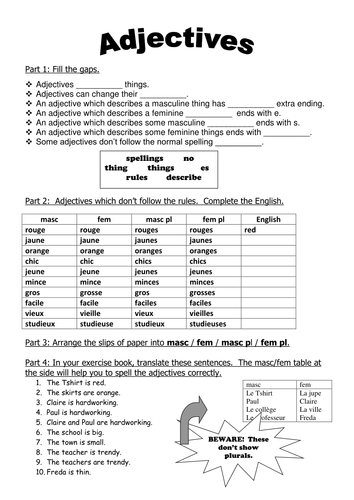 french-worksheet-about-adjectives-teaching-resources