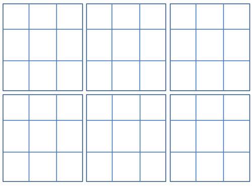 Decimal Subtraction Bingo Activity