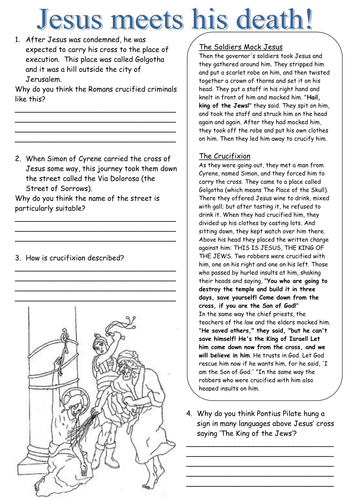 New AQA Religious Studies The Crucifixion