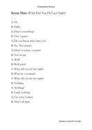 Contentless monologue picture