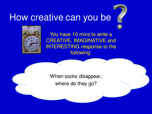 Creative writing scheme of work ks4 07 picture