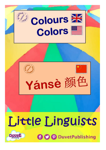 English > Chinese: Numbers & Colours Vocabulary Books