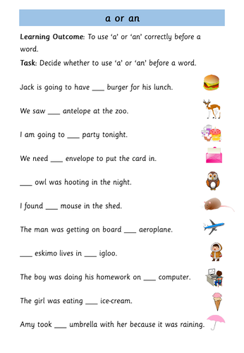 indefinite-articles-a-or-an-worksheets-teaching-resources