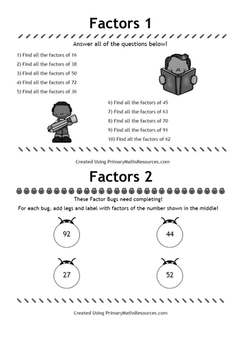 free-finding-factors-and-multiples-worksheets-teaching-resources