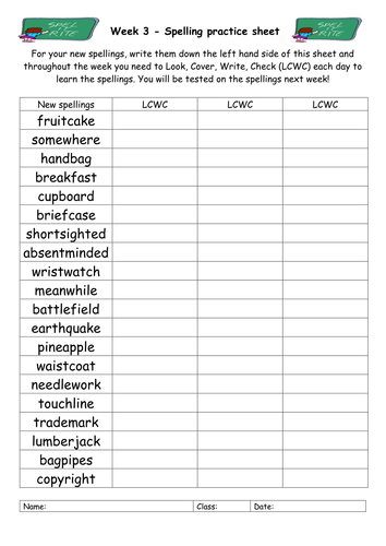 Year 4 Spellings (Summer term) | Teaching Resources