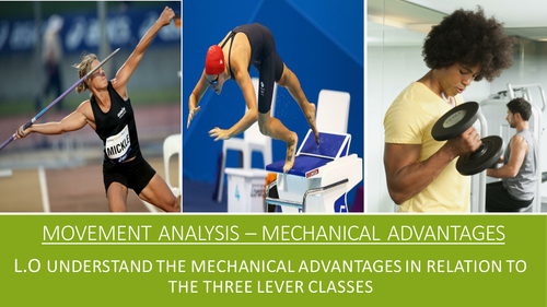 GCSE PE AQA (9-1) Movement Analysis - Mechanical Advantages