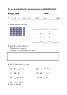 4 X Times Table Mastery Teaching Resources