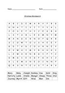 Christmas Wordsearches | Teaching Resources