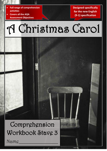 A Christmas Carol Comprehension Stave 3 | Teaching Resources