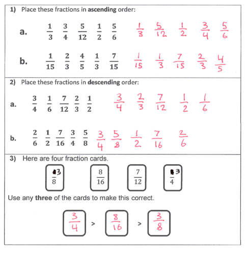 compare-order-fractions-comparing-and-ordering-fractions-ks2-year-5-6-whole-lesson