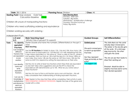 Year 5 Fractions week | Teaching Resources