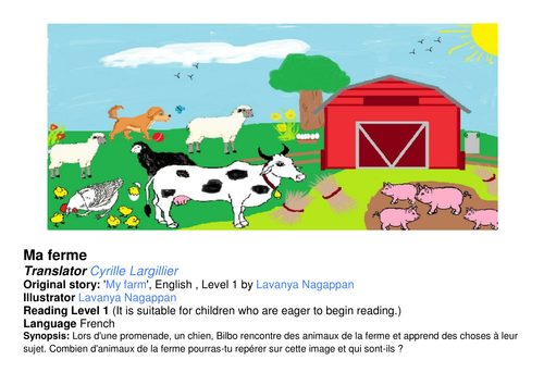 Super Simple French Guided Reading Scheme For Beginners - Ma ferme |  Teaching Resources