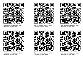 QR CODE TIMES TABLE PRACTISE | Teaching Resources