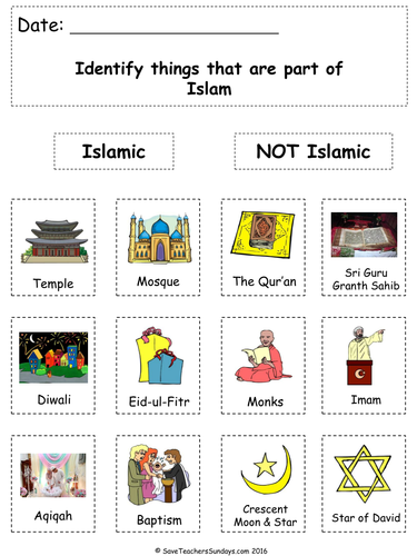KS1 Islam Lesson plan, PowerPoint and Worksheets | Teaching Resources