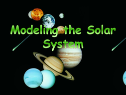 Modelling The Solar System