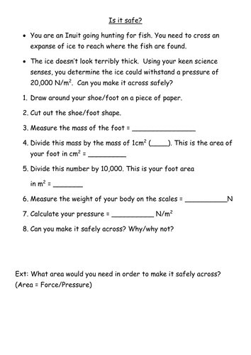 New KS3 Pressure