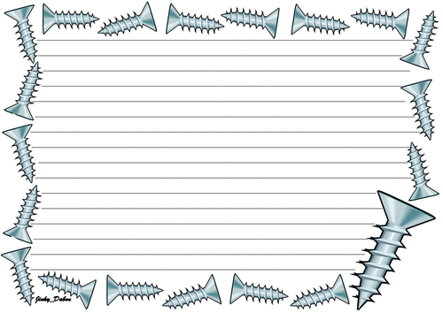 lined paper and pageborders set1 teaching resources
