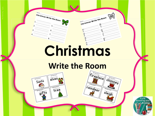 Christmas Write the Room