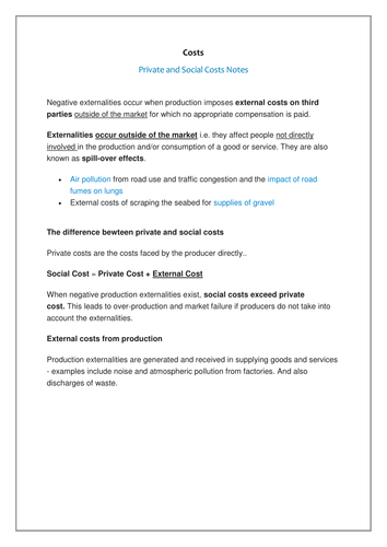 Effects of the Environment on Business