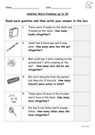 Addition and Subtraction One-Step Word Problems, Presentation ...