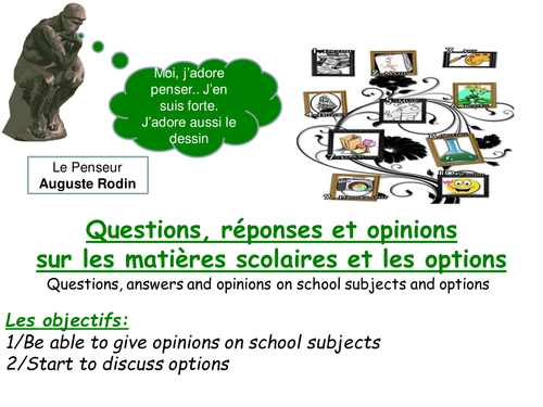 Les opinions sur les options