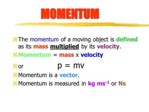 Physics - Momentum!
