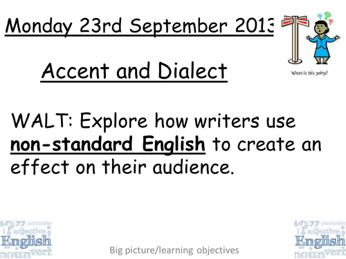 Accent And Dialect Teaching Resources 0066