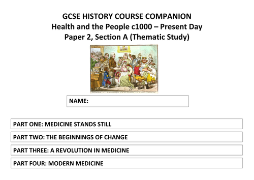 AQA GCSE History (9-1) Health and the People Course Companion