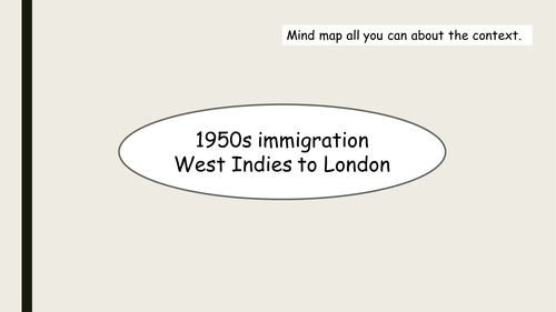 AQA A Level New Spec Unseen Prose - The Lonley Londoners