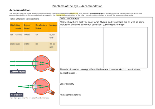 AQA NEW GCSE Biology A3 lesson Maps- revision resources | Teaching ...