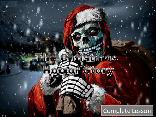 Poetic Terms + Christmas Horror Story with a Christmas Quiz | Teaching