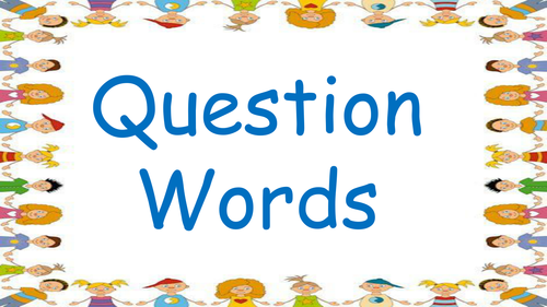 Question Words