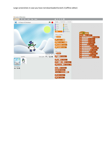 GCSE Computer Science 9-1: The 12 Days of Christmas: Scratch Versus Python