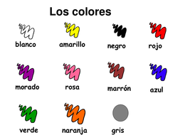 Los Colores (Spanish - Beginners) | Teaching Resources