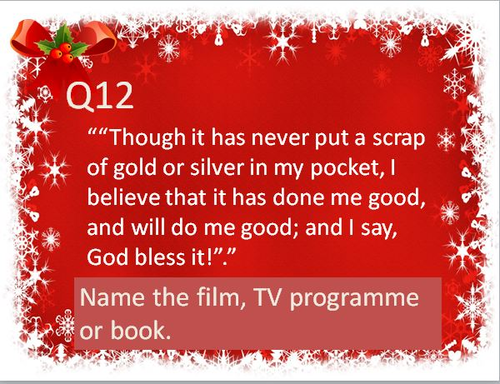 The Ultimate Christmas Quiz 2 | Teaching Resources