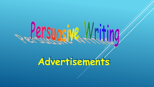 Primary English Bundle: Advertising/Creative/Descriptive/Persuasive Language