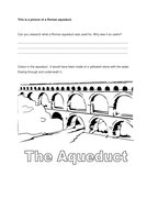 Roman Aqueduct worksheet | Teaching Resources