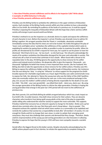 An inspector calls character picture