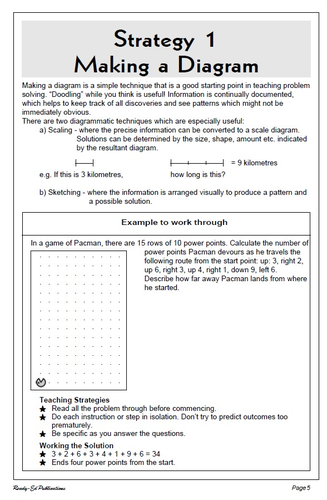 problem solving lesson 1.8 answer key