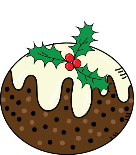 Christmas Pudding - free clipart | Teaching Resources